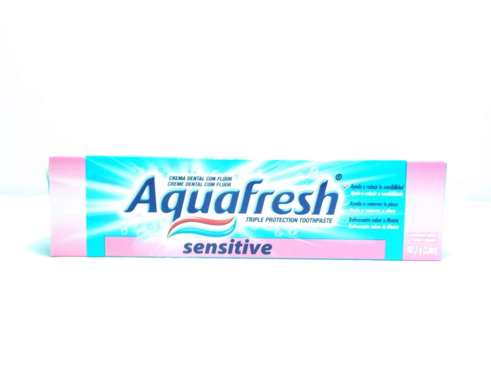 AQUAFRESH SENSITIVE PASTE 5.6OZ