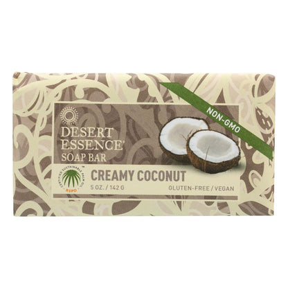 DESERT ESSENCE BAR SOAP,CREAMY COCONUT