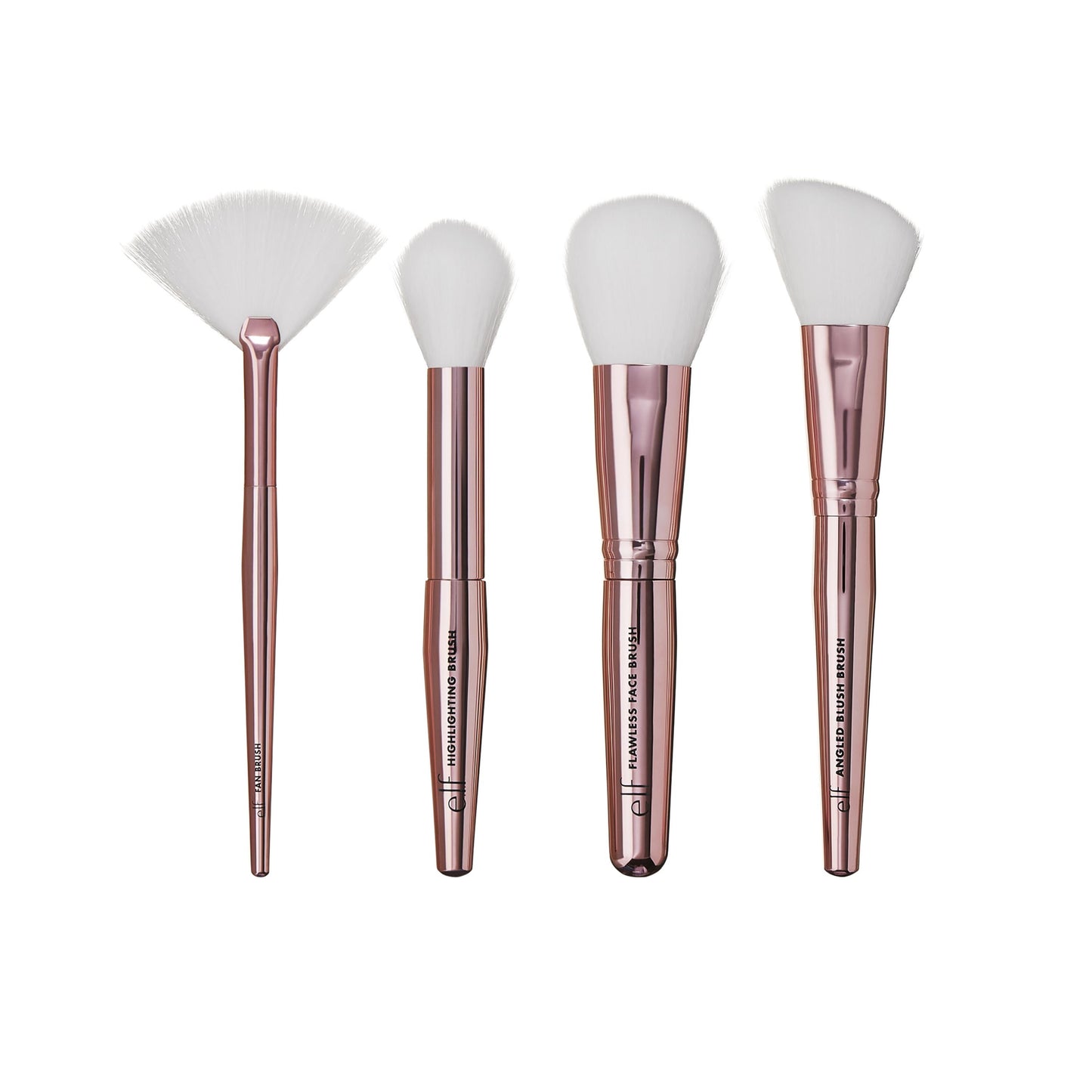 e.l.f. Blush & Glow Brush Set, 4 count