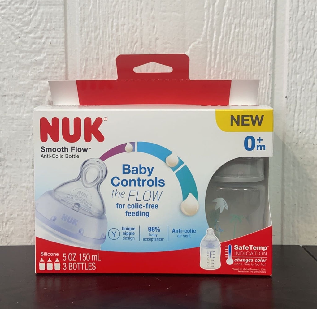NUK Smooth Flow Anti-Colic Bottle - Assorted, 10 oz