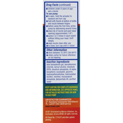 ZICAM INTENSE GEL SINUS PUMP W/MNHL .5OZ