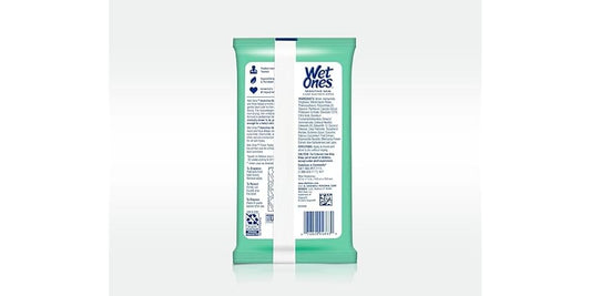 Wet Ones Anti-Bacterial Hand Wipes 20 Count (10in) Citrus