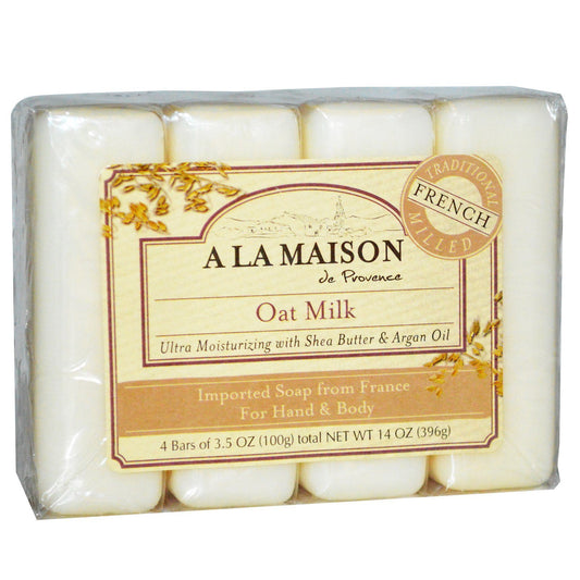 A LA MAISON BAR SOAP,OAT MILK
