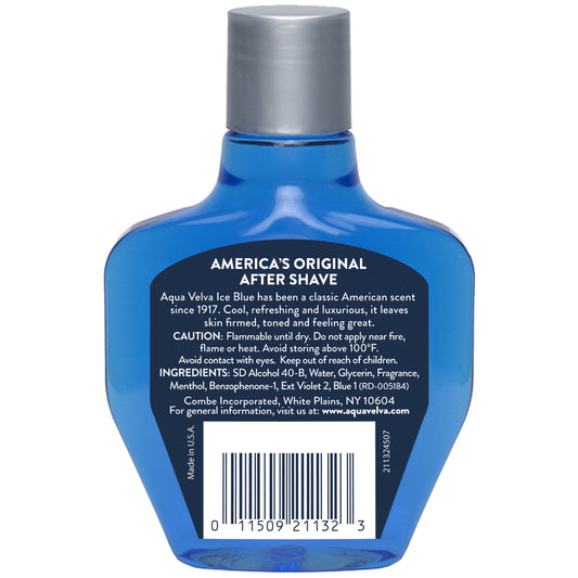 AQUA VELVA SL 3.5OZ ICE BLUE