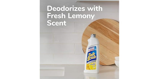 SOFT SCRUB LQ 8X24OZ LEMON