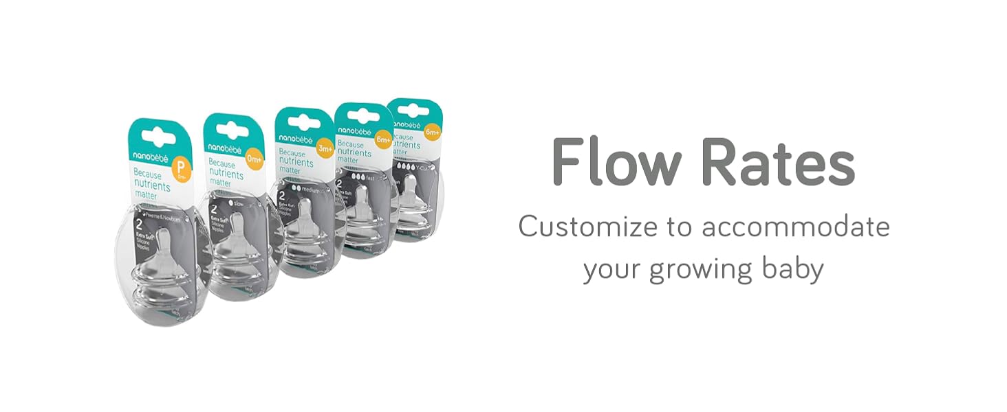 Babyking Medium Flow Silicone Nipples, 4 count