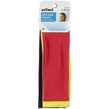 scünci Pleated Glistening Headwraps, 2 count