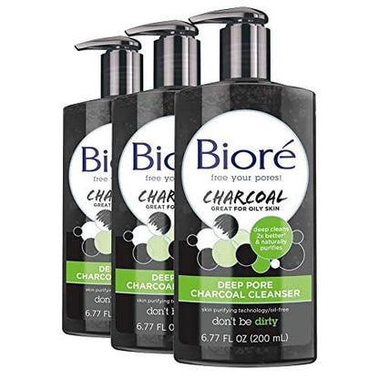 BIORE PORE CHARCOAL CLEANSER 6.77OZ
