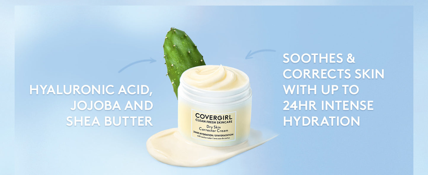 COVERGIRL Clean Fresh Skincare Dry Skin Corrector Cream
