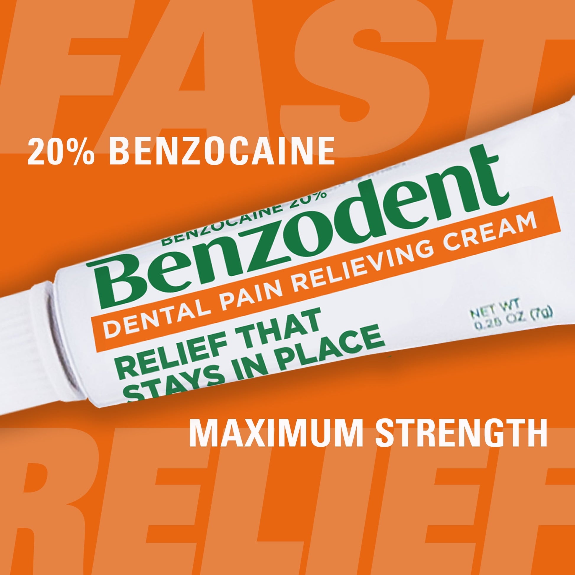 BENZODENT CR 20% 28GM