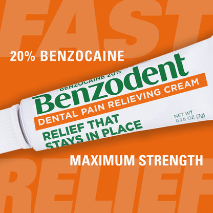 BENZODENT CR 20% 28GM