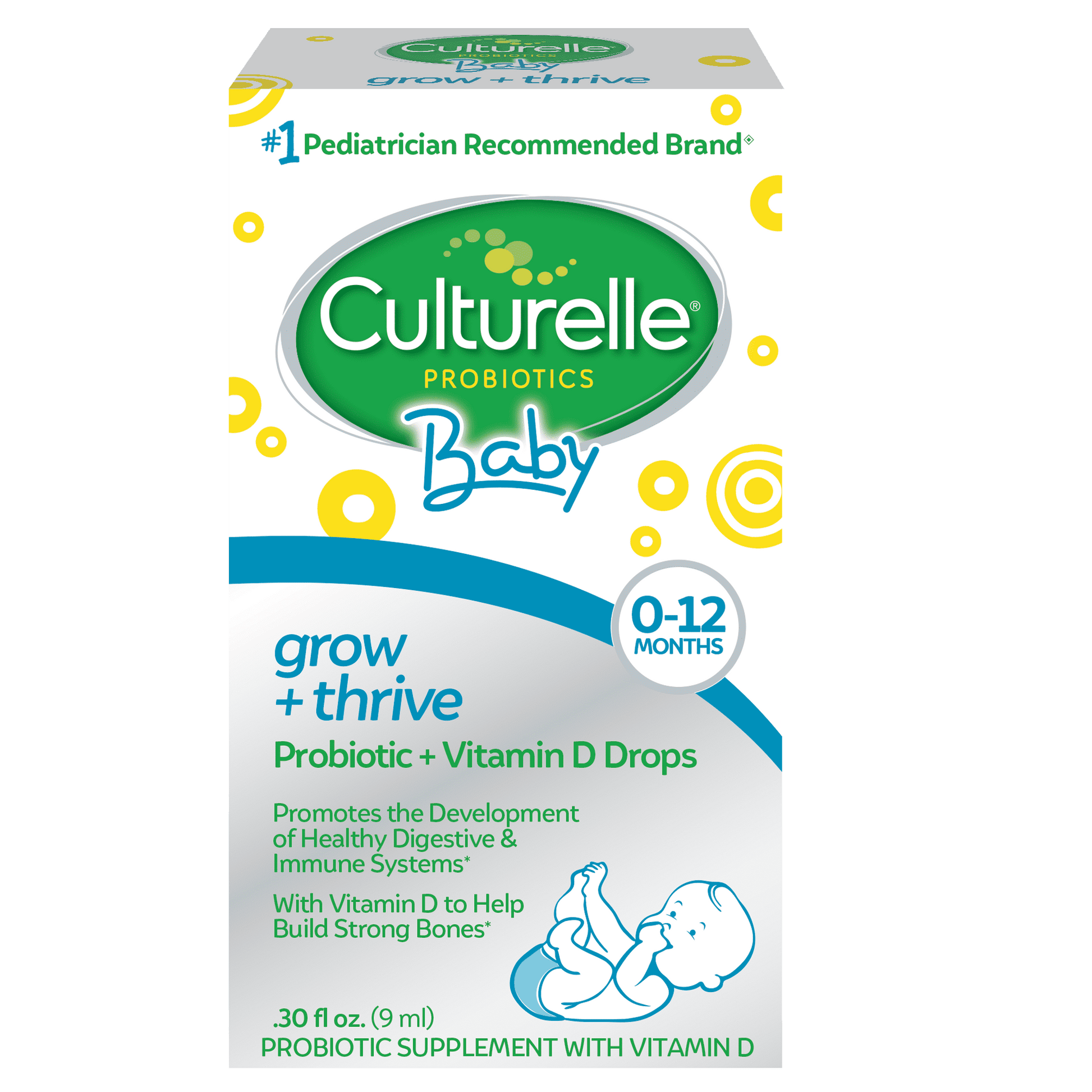 CULTURELLE BABY IMN+DGST SPPT DRP 0.3OZ