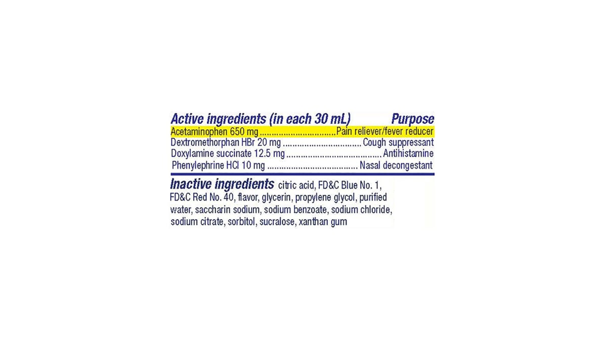 NYQUIL SEVERE COLD & FLU BERRY LIQ 12OZ