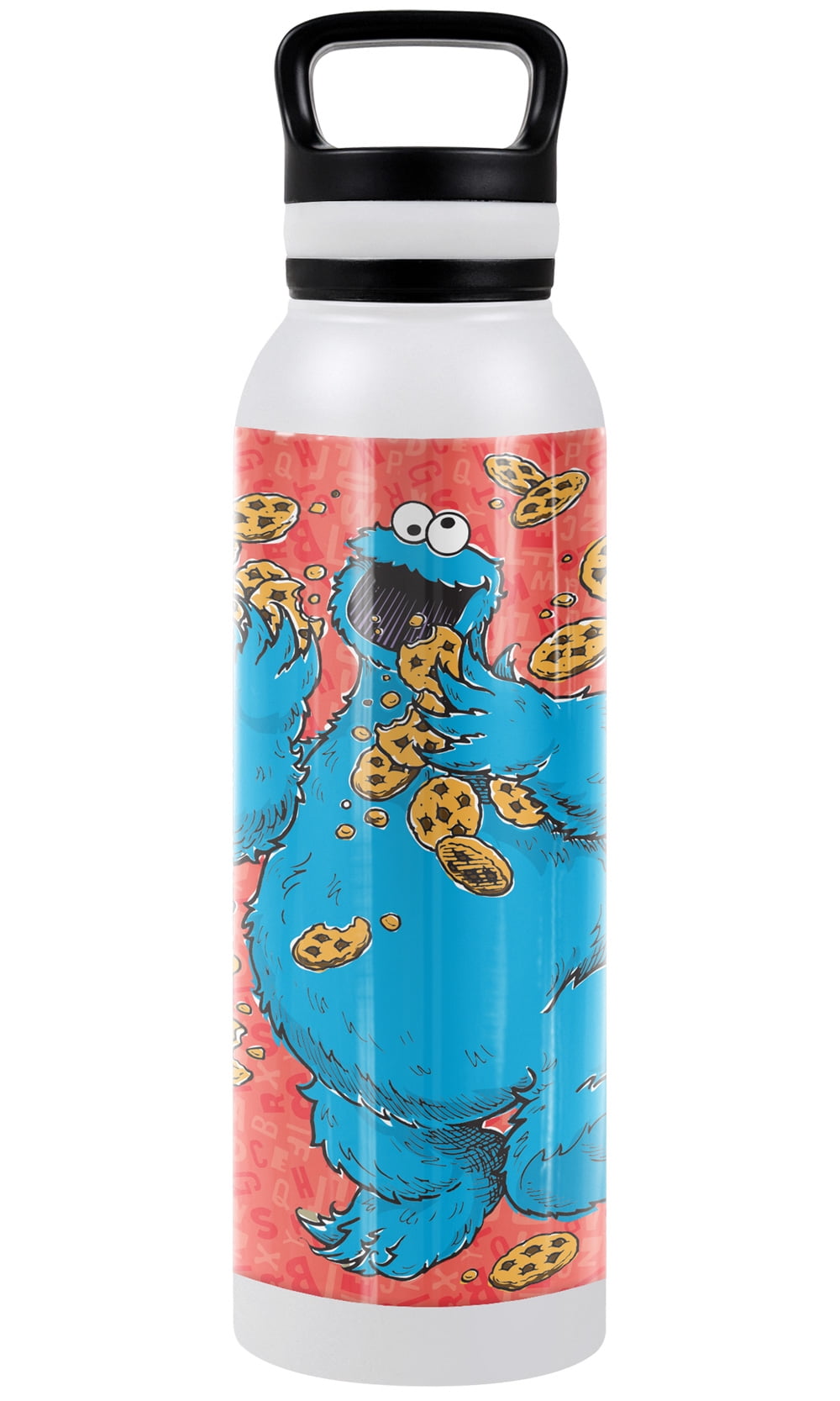Sesame Street 8 Oz Baby Bottle (Cookie Monster and Zoey)