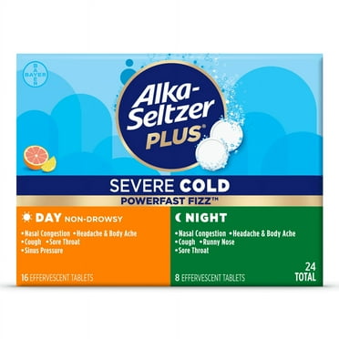 Alka-Seltzer Plus Cold - Sparkling Original, 2 tablets