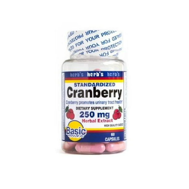 NAT B CRANBERRY CP 500MG 60