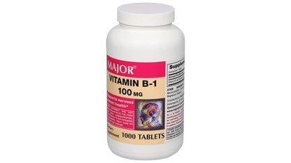 VITAMIN B-1 100 MG TAB 1000