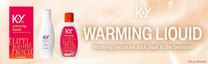 KY LIQUID WARMING LUBRICANT 1OZ