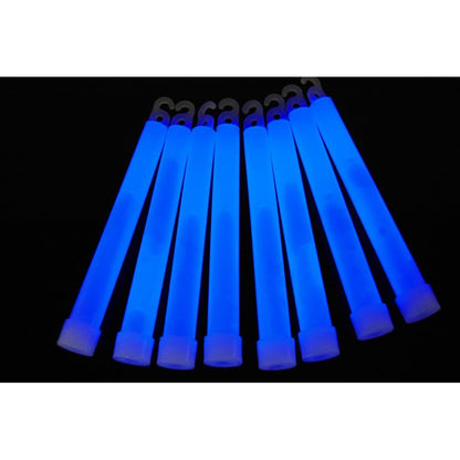 GLOW LIGHTSTICK BLUE 6"