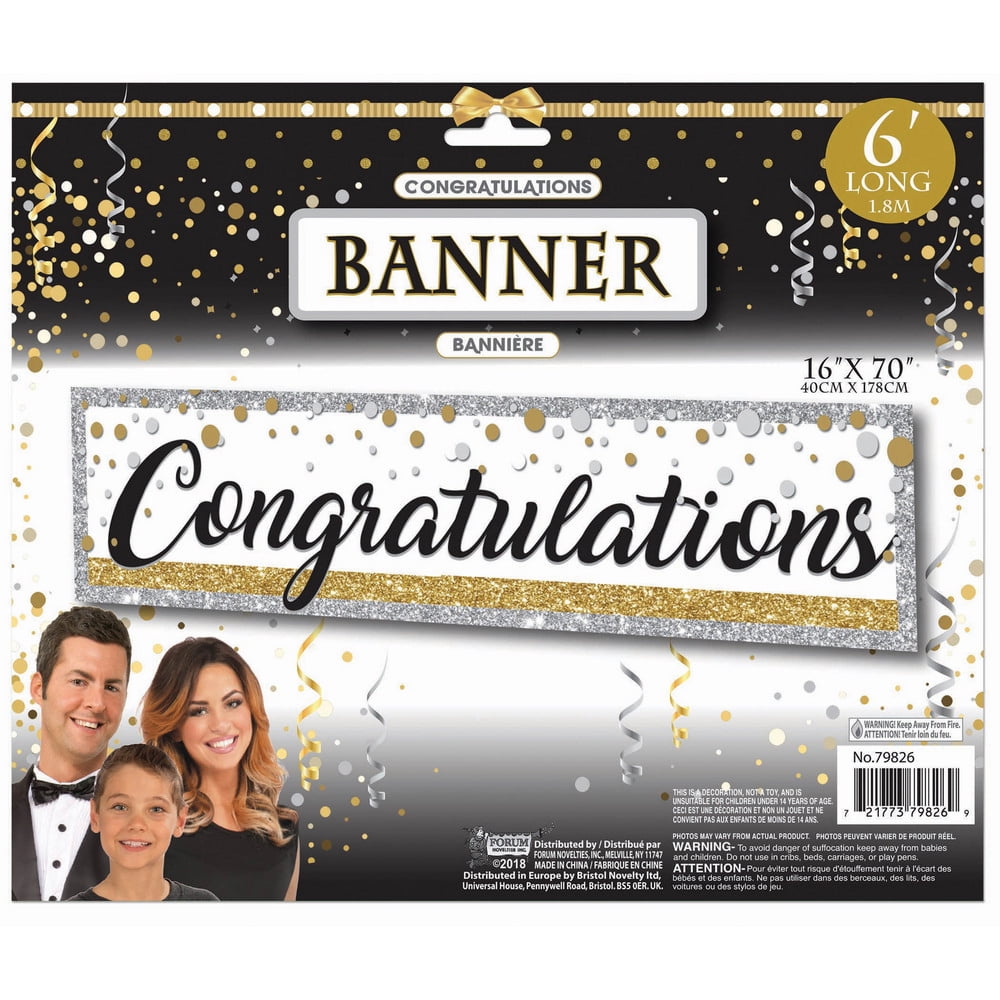 BANNER CONGRATULATIONS