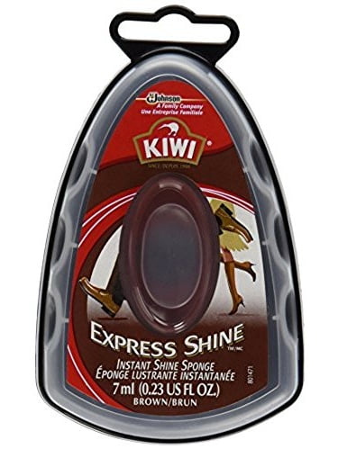 Kiwi® Express Shine Sponge Brown 0.2 Oz