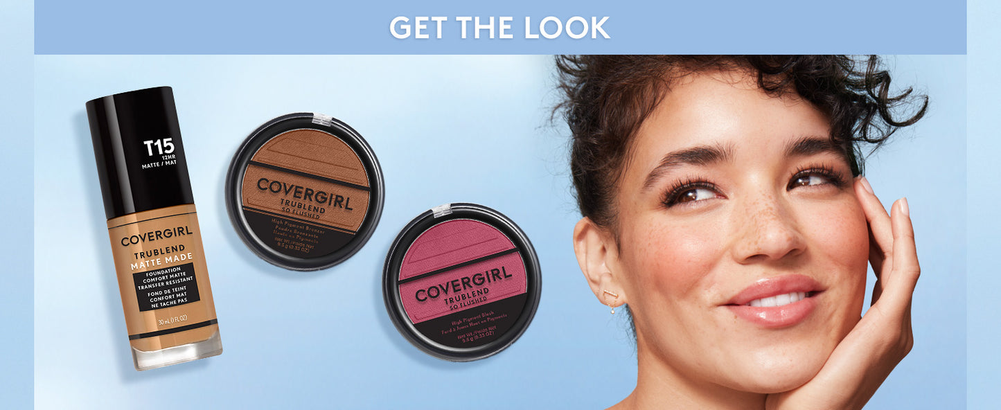 COVERGIRL TruBlend So Flushed High Pigment Blush & Bronzer - 300 Coral Crush