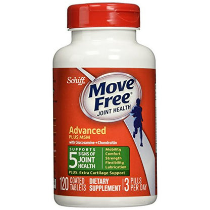 SCHIFF VITAMINS MOVE FR ADVNCD+ MSM/VIT D