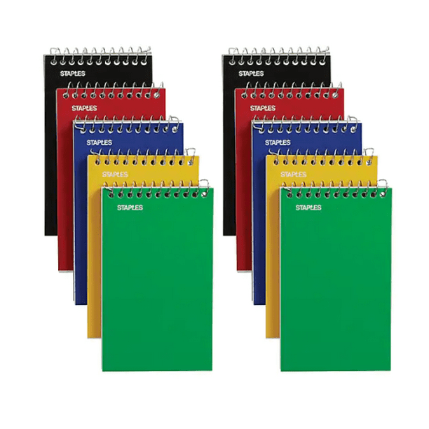 iScholar X-pression Poly Cover Compact Wirebound Notebook - College Ruled, Assorted Colors