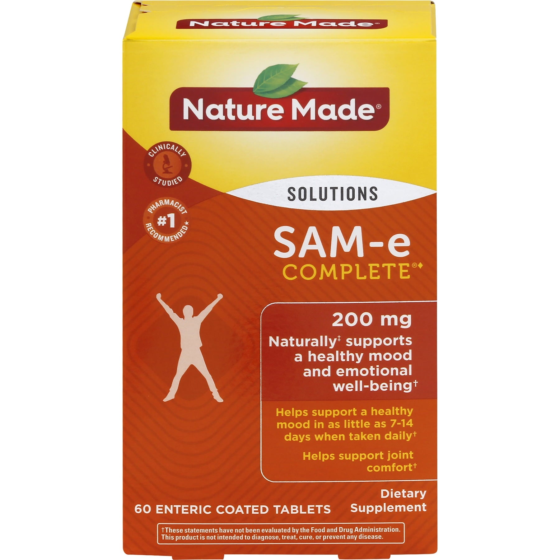 NM SAM-E COMPLETE TB 200MG 60 EC