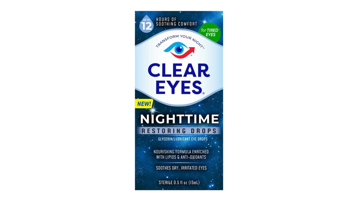CLEAR EYES NIGHTIME DR 0.25% 15ML