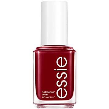 essie salon-quality nail polish, vegan, burgundy red, Nailed It!, 0.46 fl oz