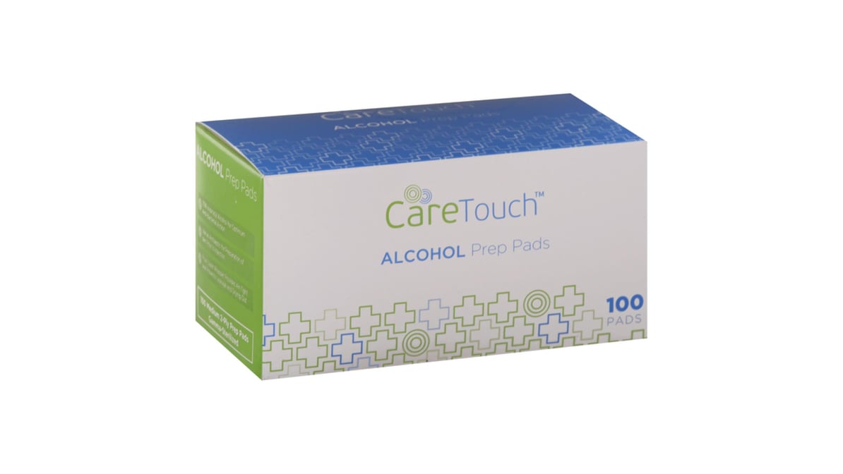 EASY TOUCH ALCOHOL PREP PAD 100CT