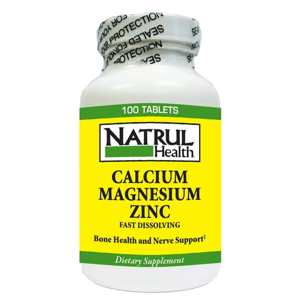 CALCIUM-MAGNSM-ZINC CPL 90CT NAT TRU