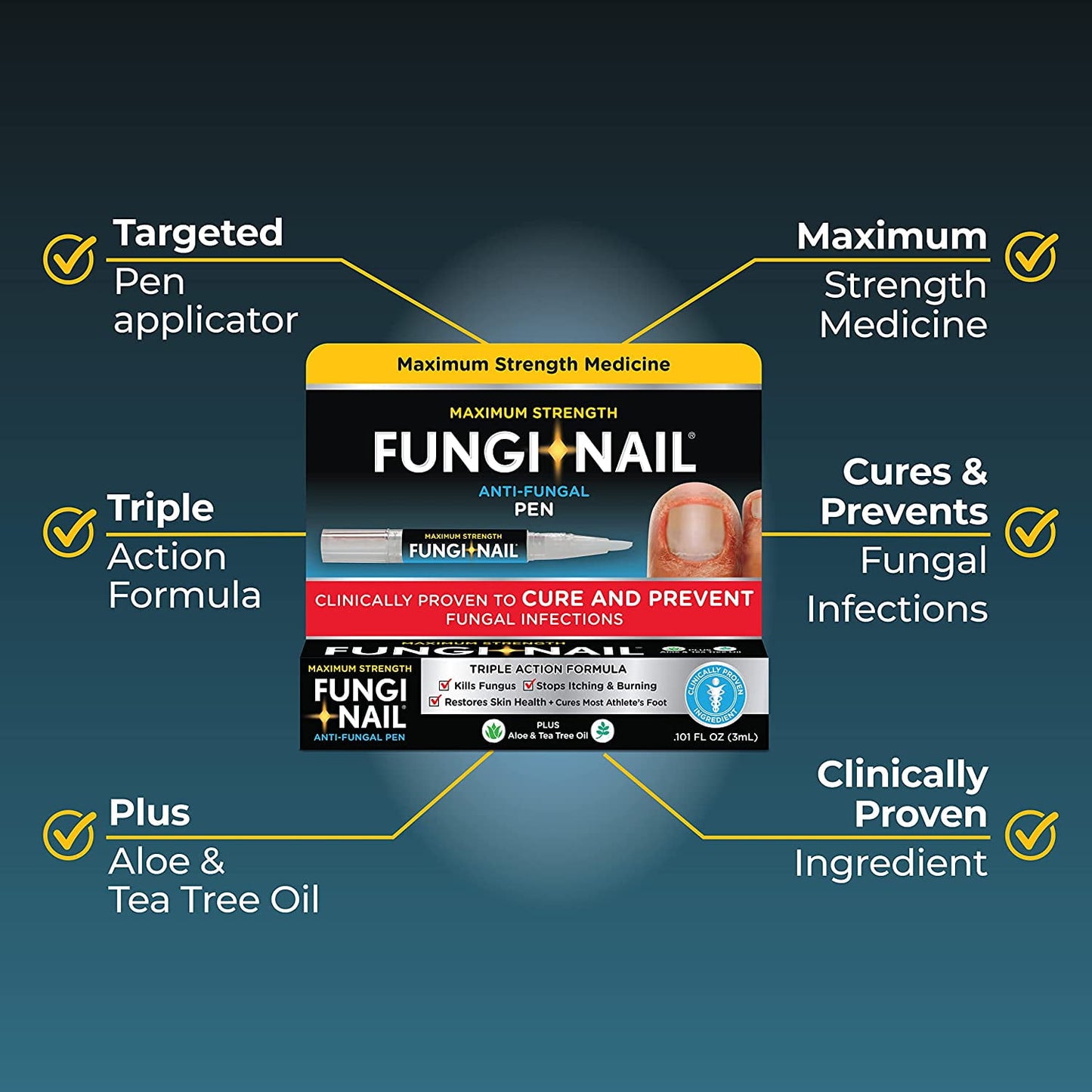 FUNGI NAIL MAX STRTH ANTI-FUNGAL PEN 3ML