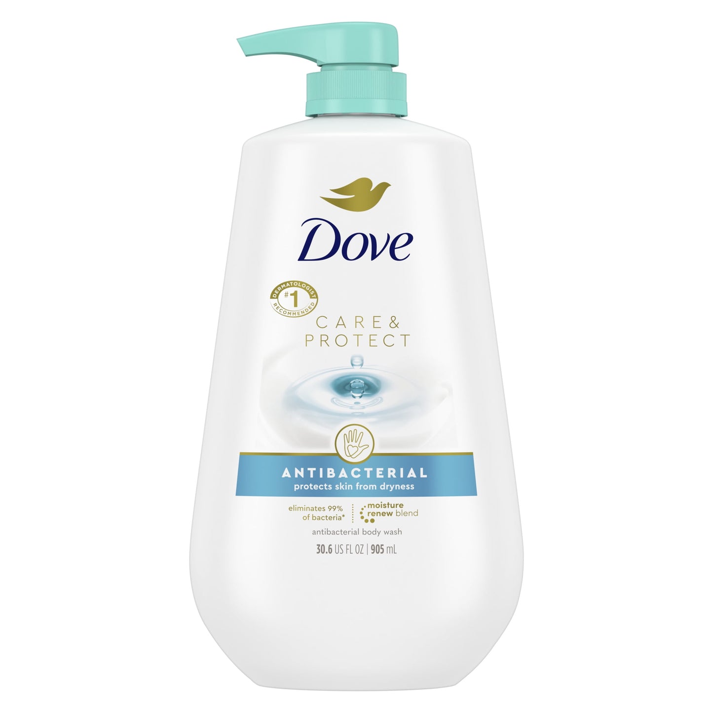 DOVE BODY WASH CARE&PROTECT 20Z