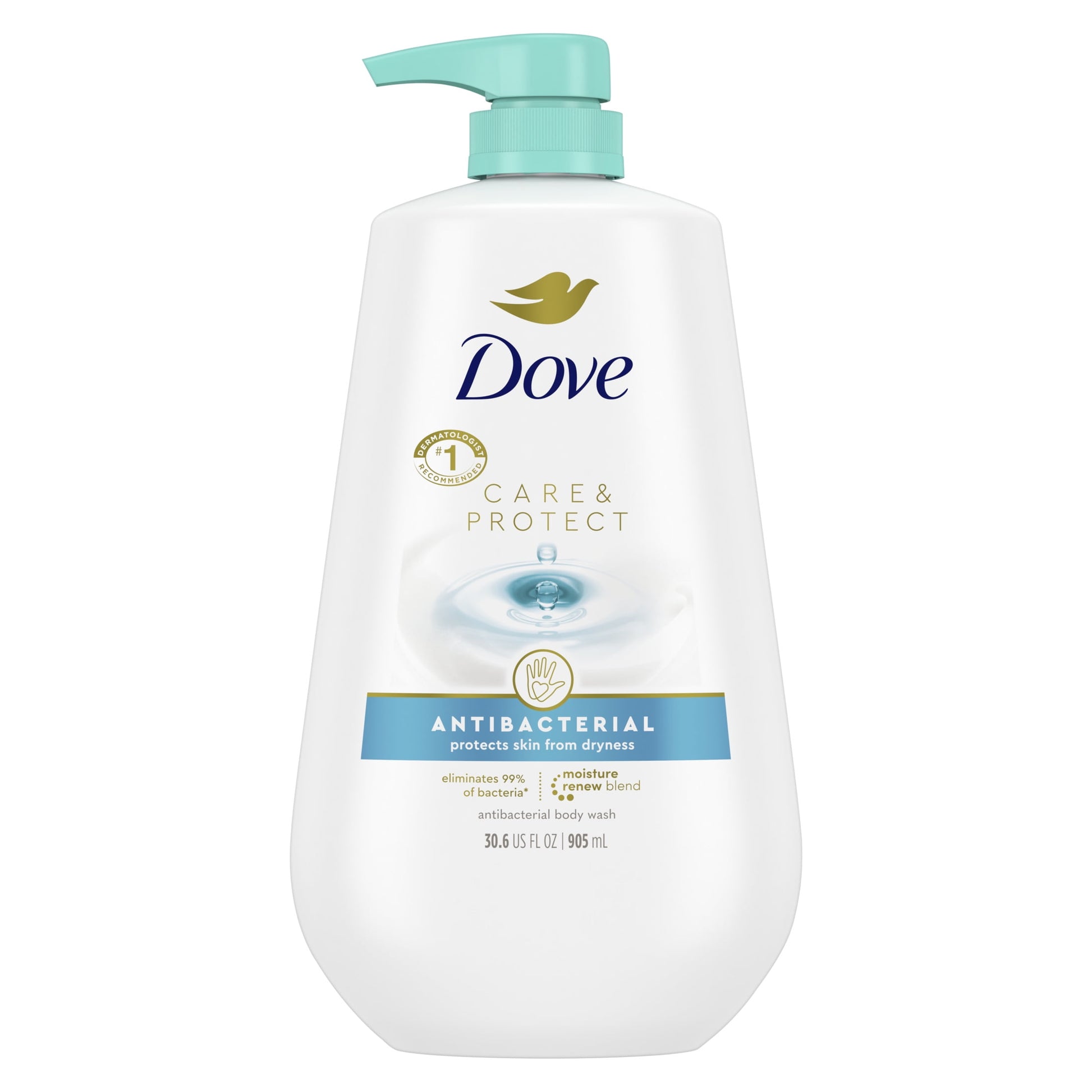DOVE BODY WASH CARE&PROTECT 20Z