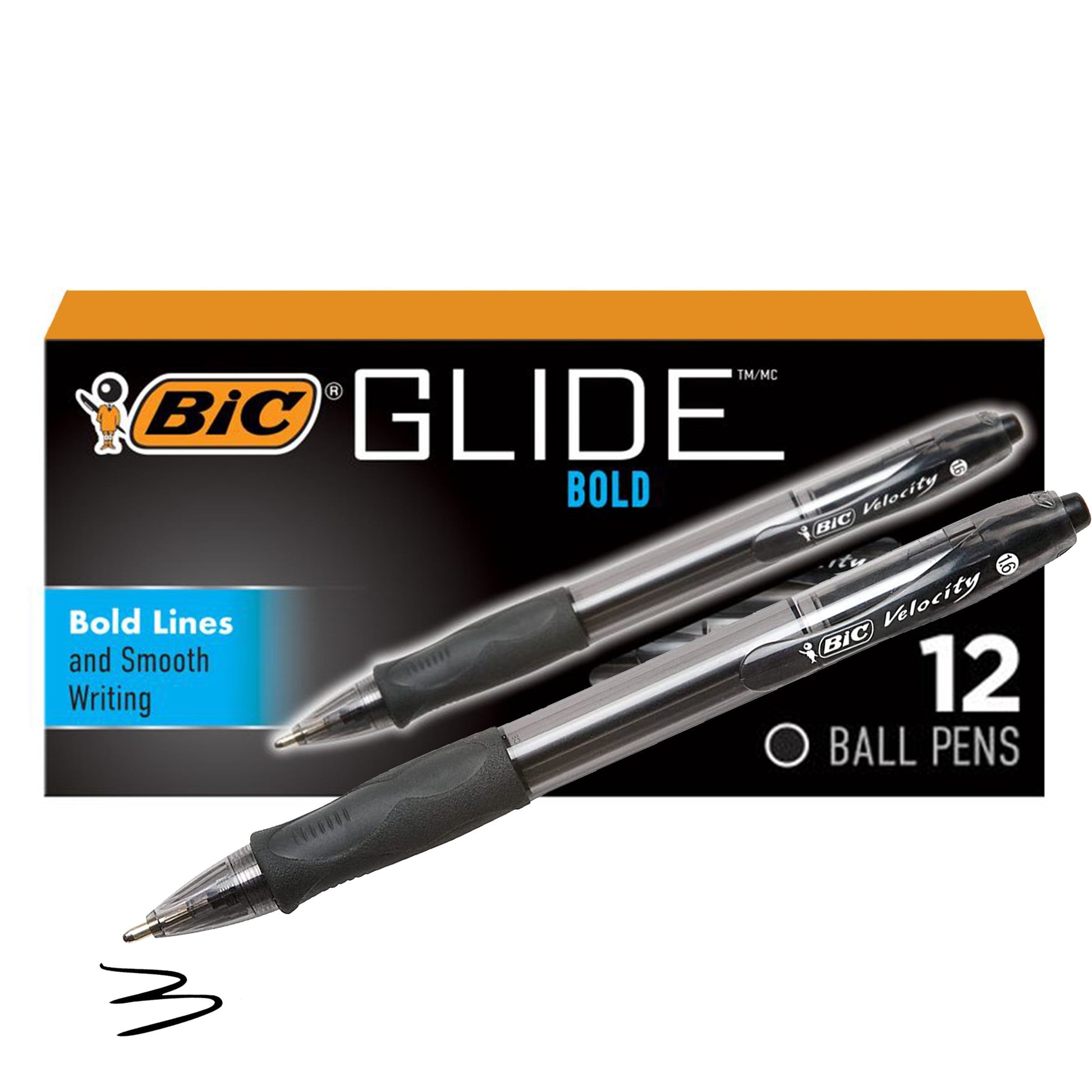 BiC Colored Retractable Ballpoint Pen - Assorted Colors, 5 count
