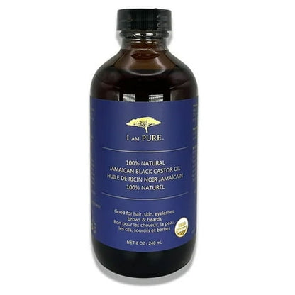I AM PURE RSMRY CASTOR OIL 4OZ