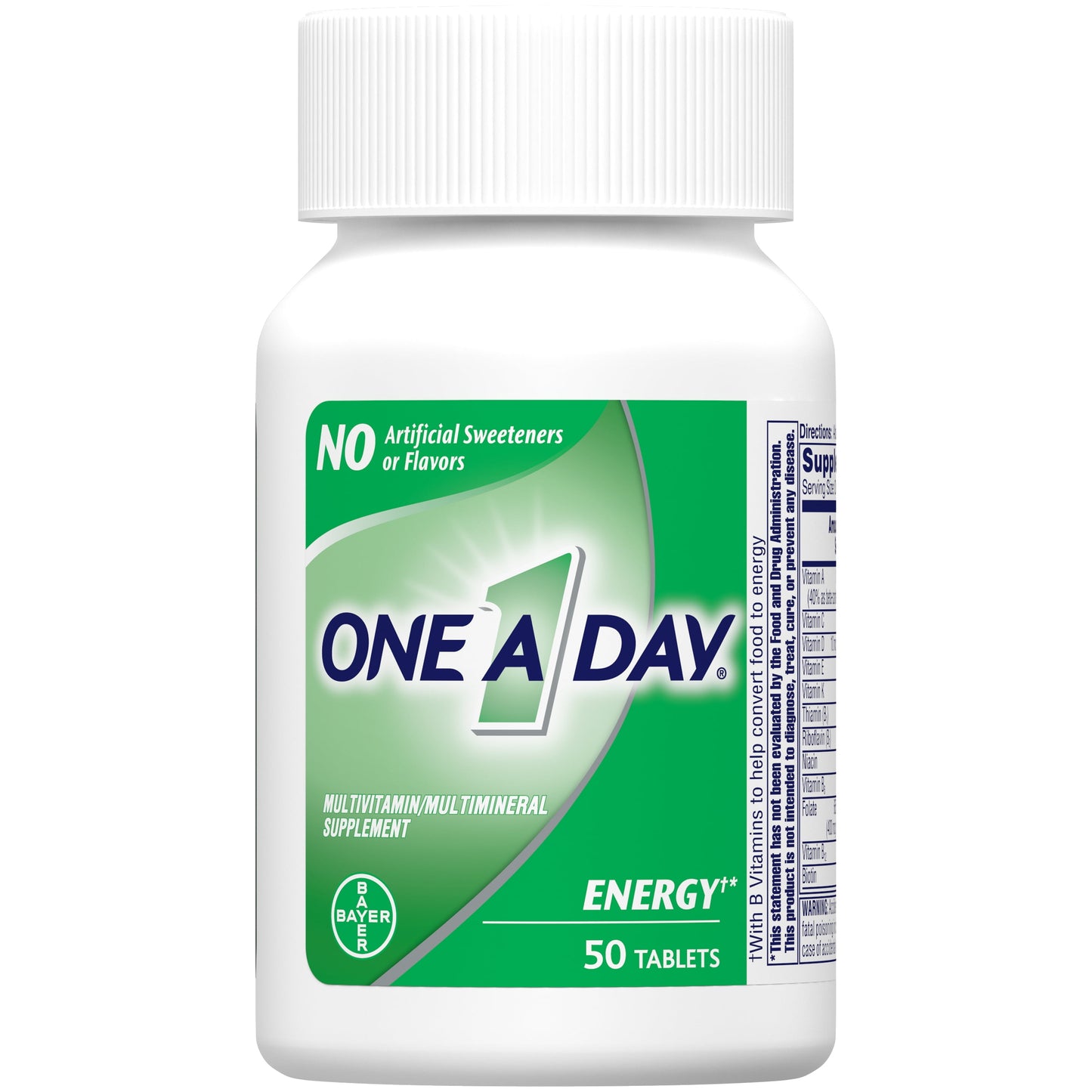 ONE A DAY ENERGY TB 50