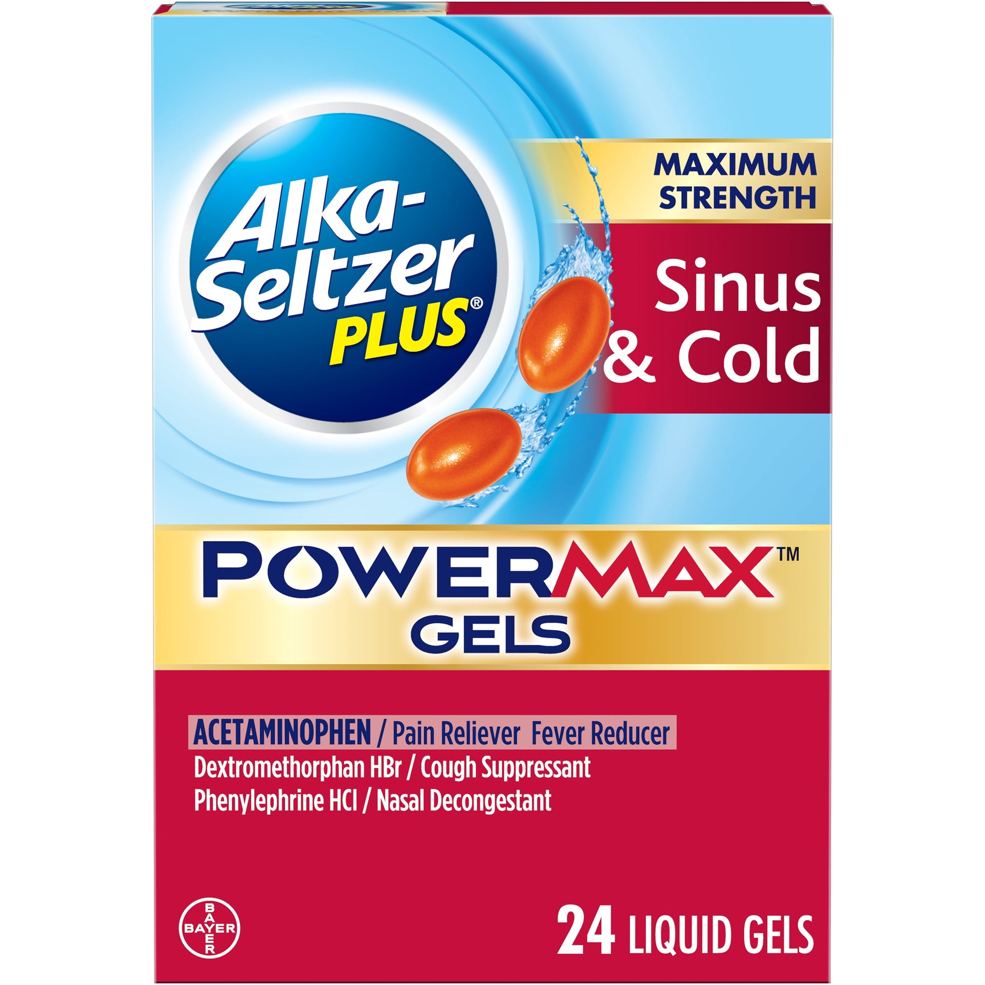ALKA-SELTZER + SINUS DAY/NITE LGL 24CT