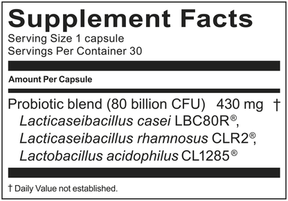 PROBIO EXTRA CARE,80B,CAP