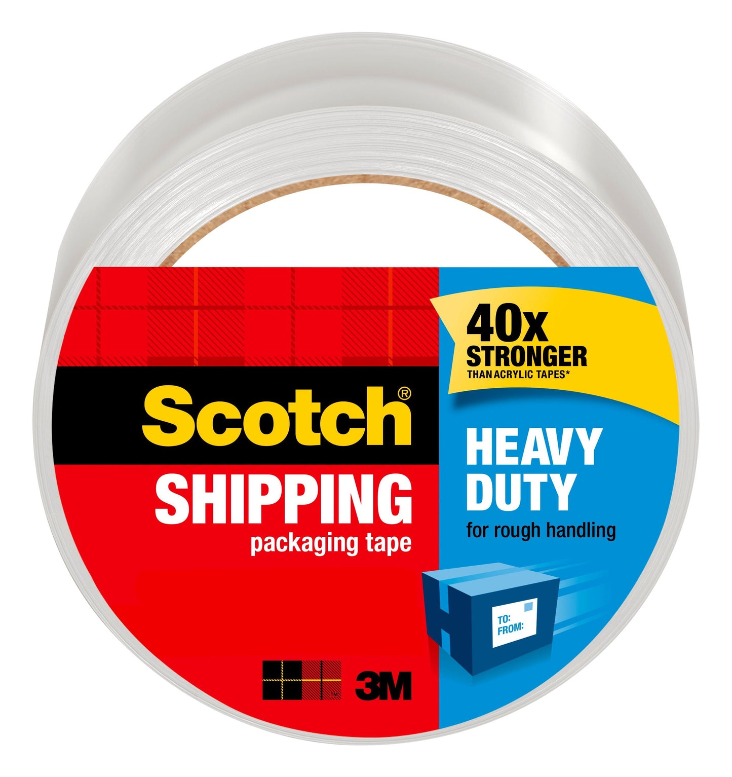 RX LABEL TAPE CLR BULK 1.5"X72YD SCOTCH