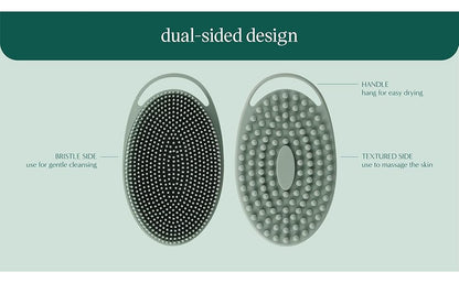 ECO TOOL BODY SCRUBBER,SLILICONE