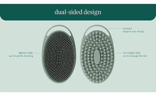 ECO TOOL BODY SCRUBBER,SLILICONE