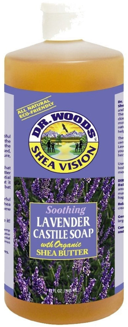 DR. WOODS LAVENDER SOAP W/SHEA BTR