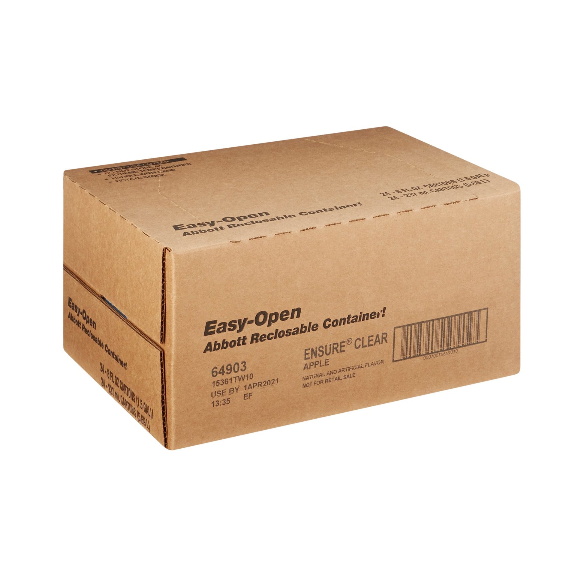 ENSURE CLEAR LQ 4X296ML PM/BB