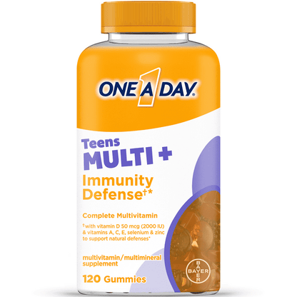 ONE A DAY TEEN MULTI + IMMUN GUMMY 120CT