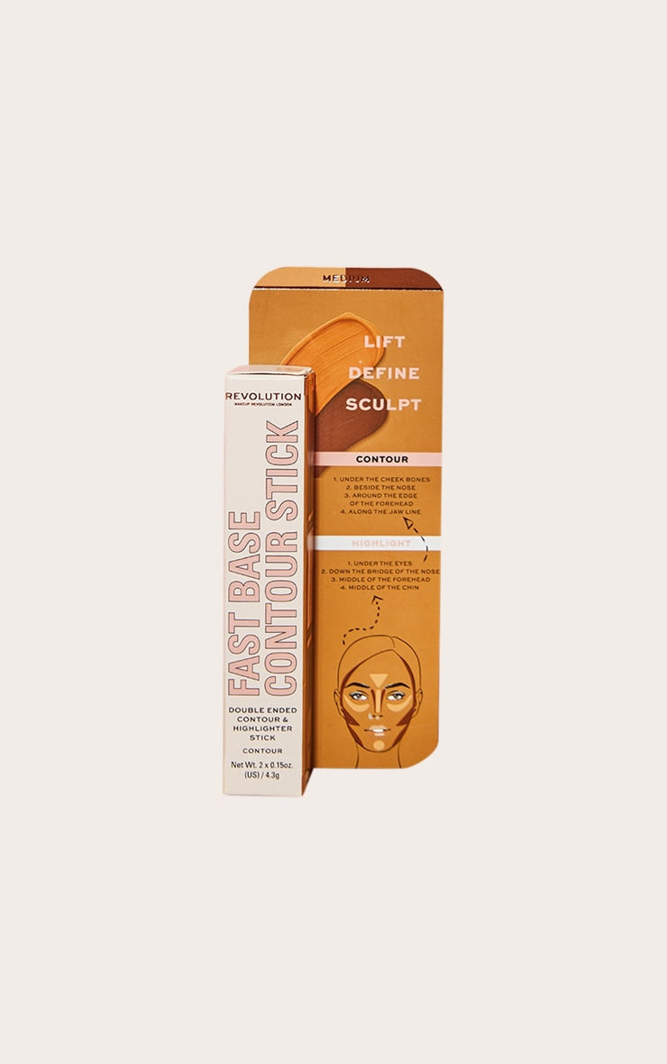 REVOLUTION Fast Base Contour Stick - Medium, 0.3 oz