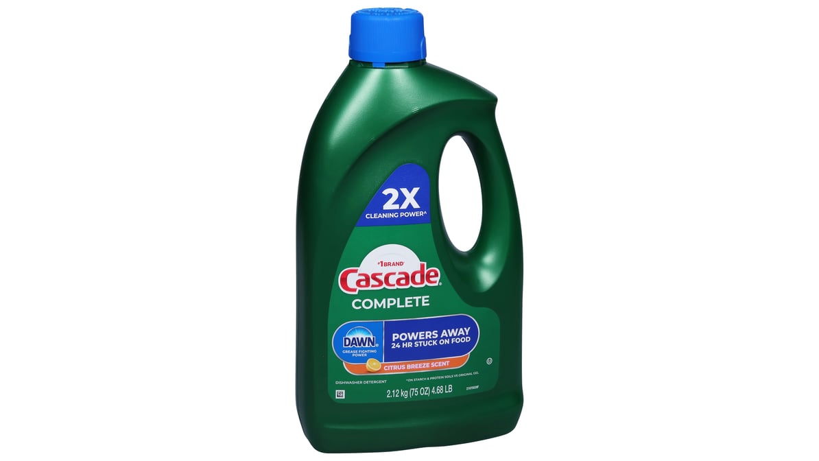 CASCADE COMPLT DAWN CITRUS GEL LIQ 75OZ