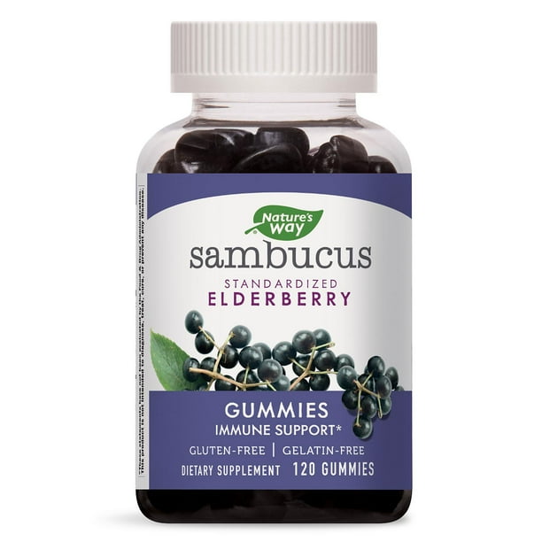 NATURE'S WAY GUMMIES,SAMBUCUS,ELBRY